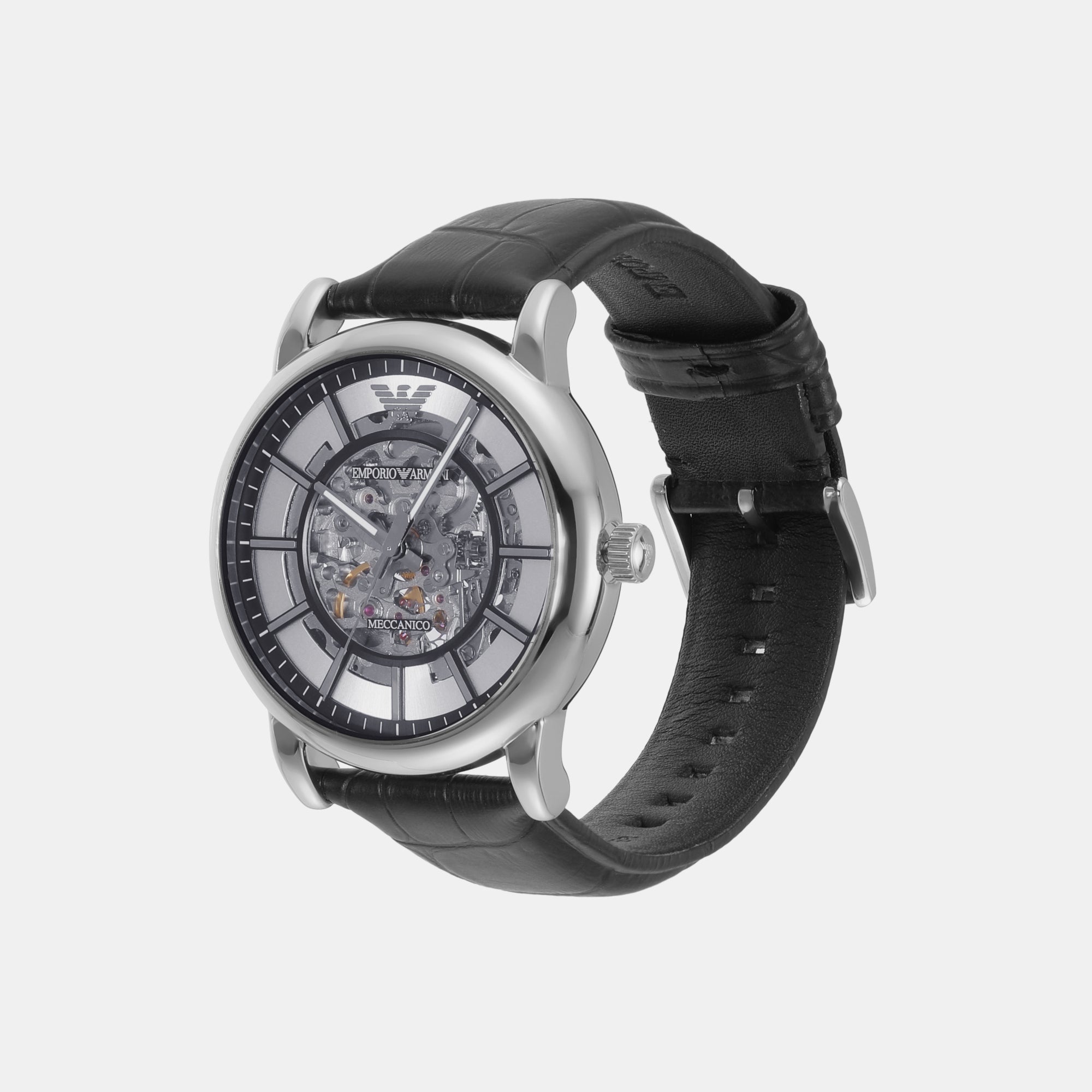 Emporio Armani Men Round Grey watch