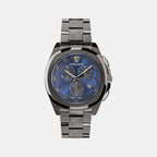 Versace Round Blue Chronograph watch