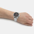 Boss 44 mm Silver Quartz watch