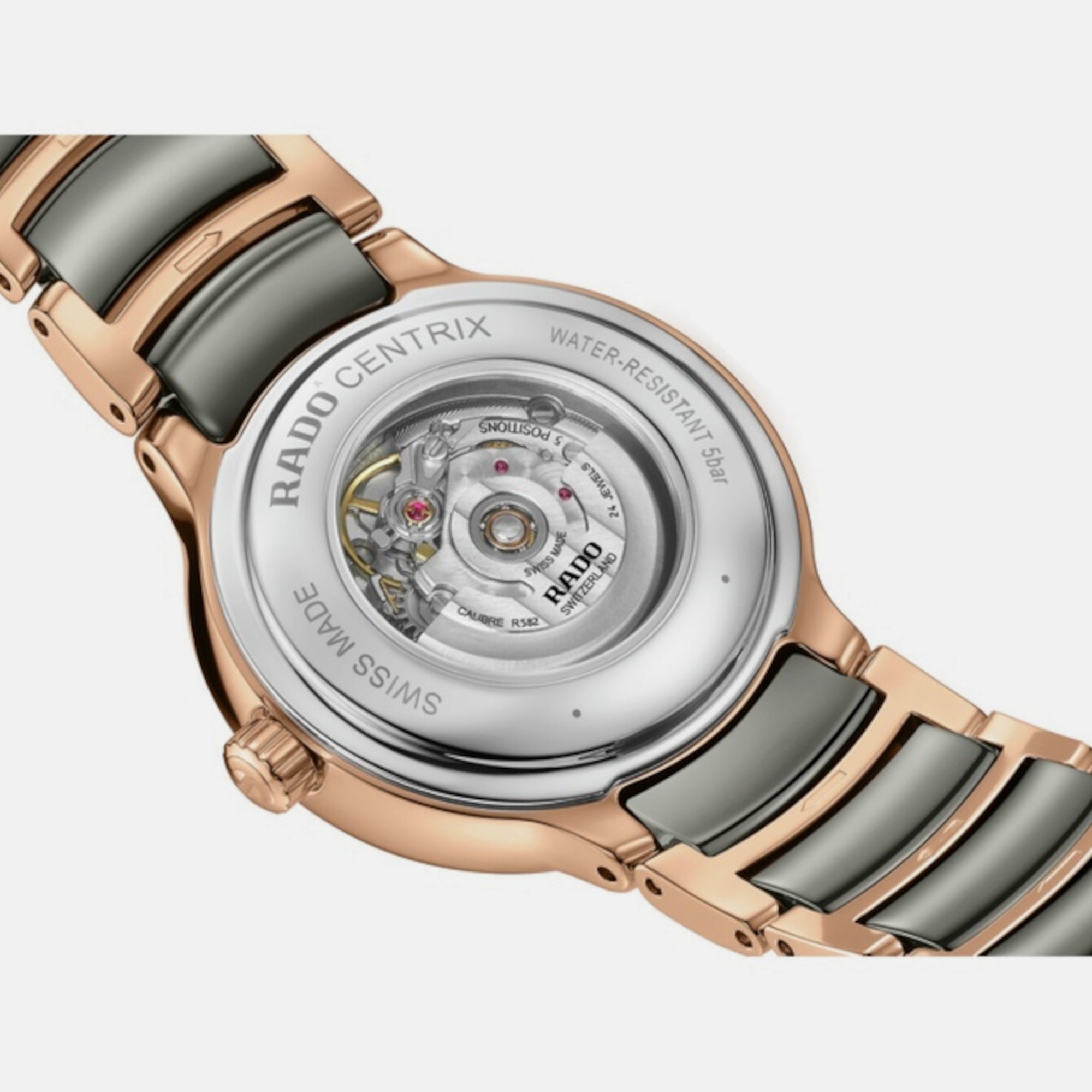 Rado Unisex Round Silver watch