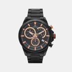 Mont Neo Round Black Chronograph watch