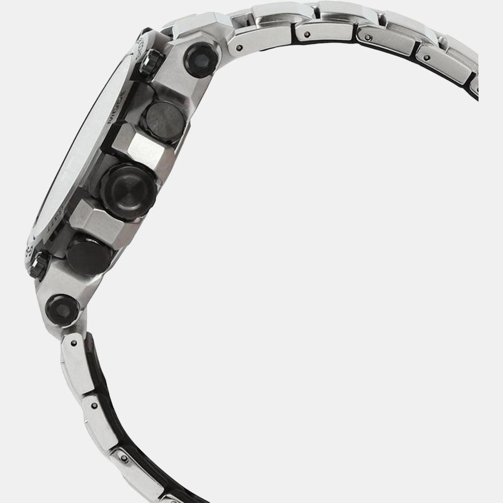 G-Shock Men Quartz Grey Dial Chronograph Stainless Steel Watch G1306