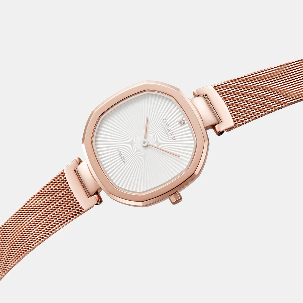 Obaku 39 mm Octagon Quartz watch