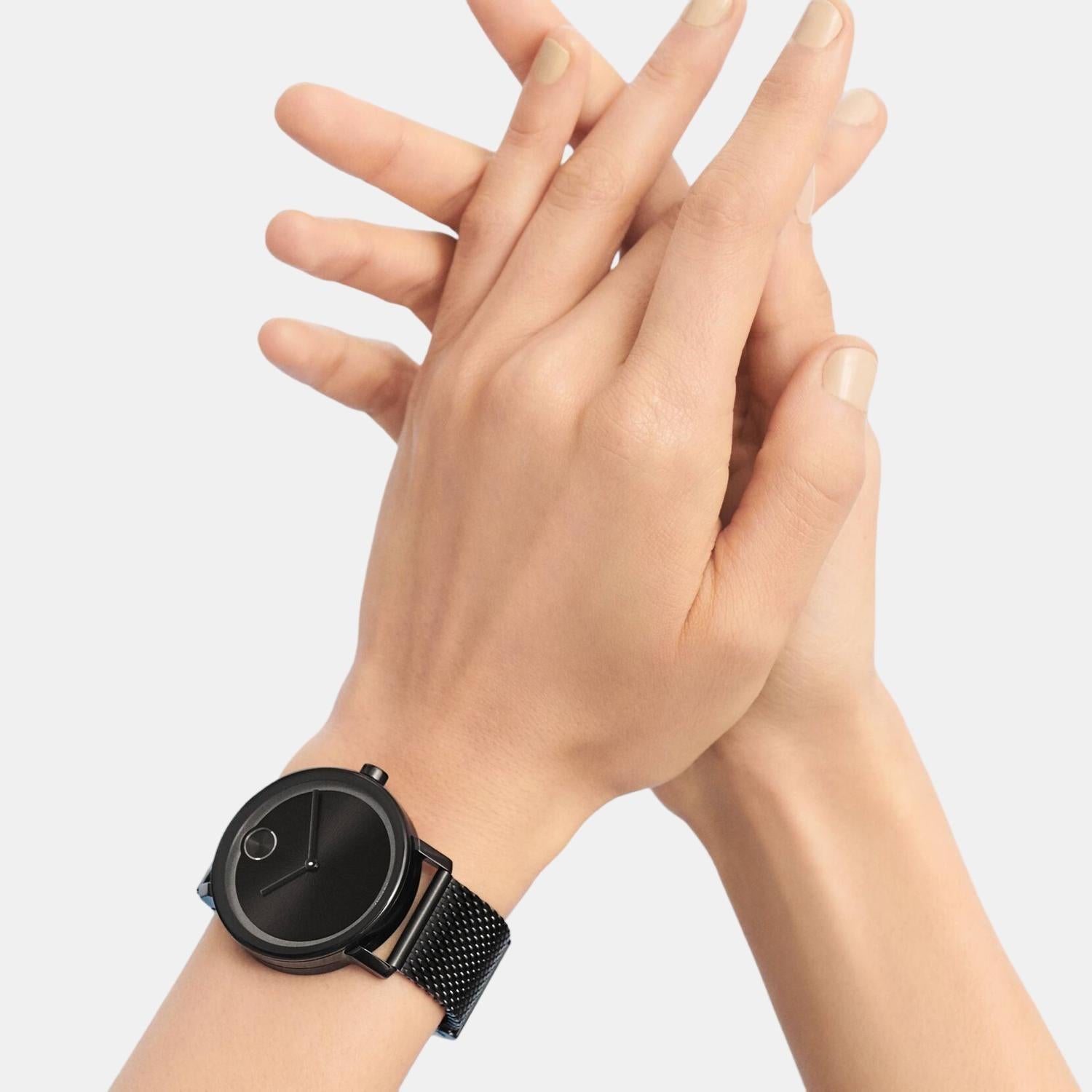 Movado Stainless Steel Round watch