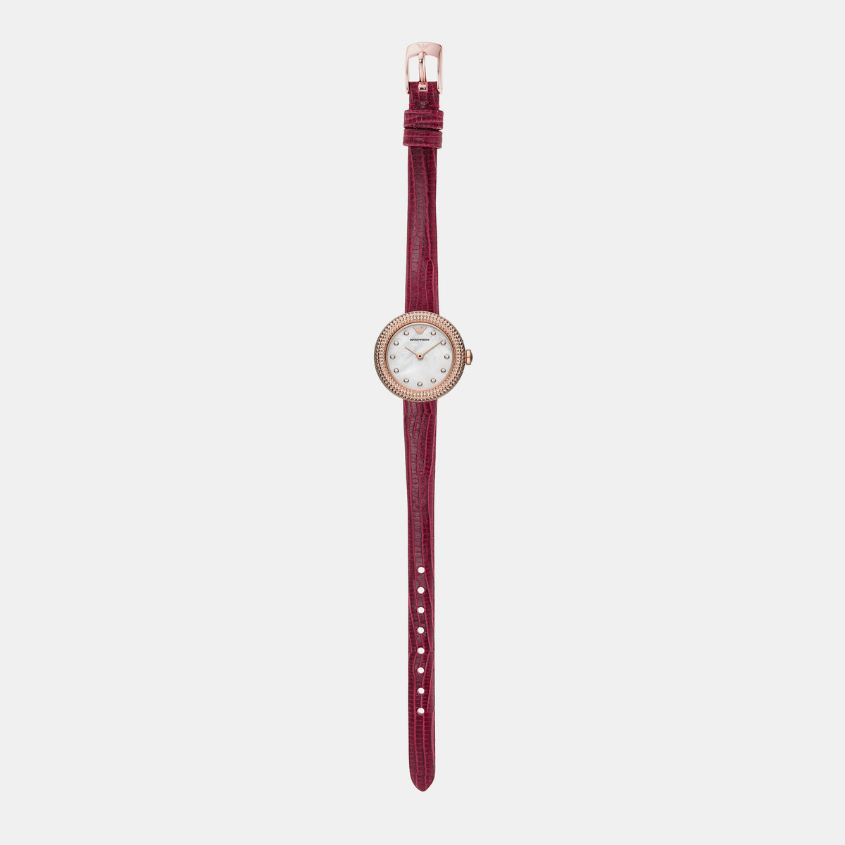Emporio Armani Leather White watch