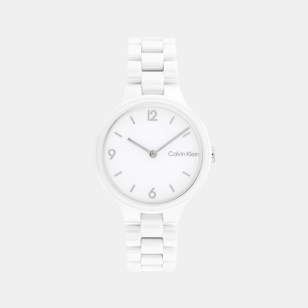 Calvin Klein Round White Analog watch