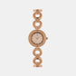 Female Rose Gold Analog Stainless Steel Watch 2015T-M3307