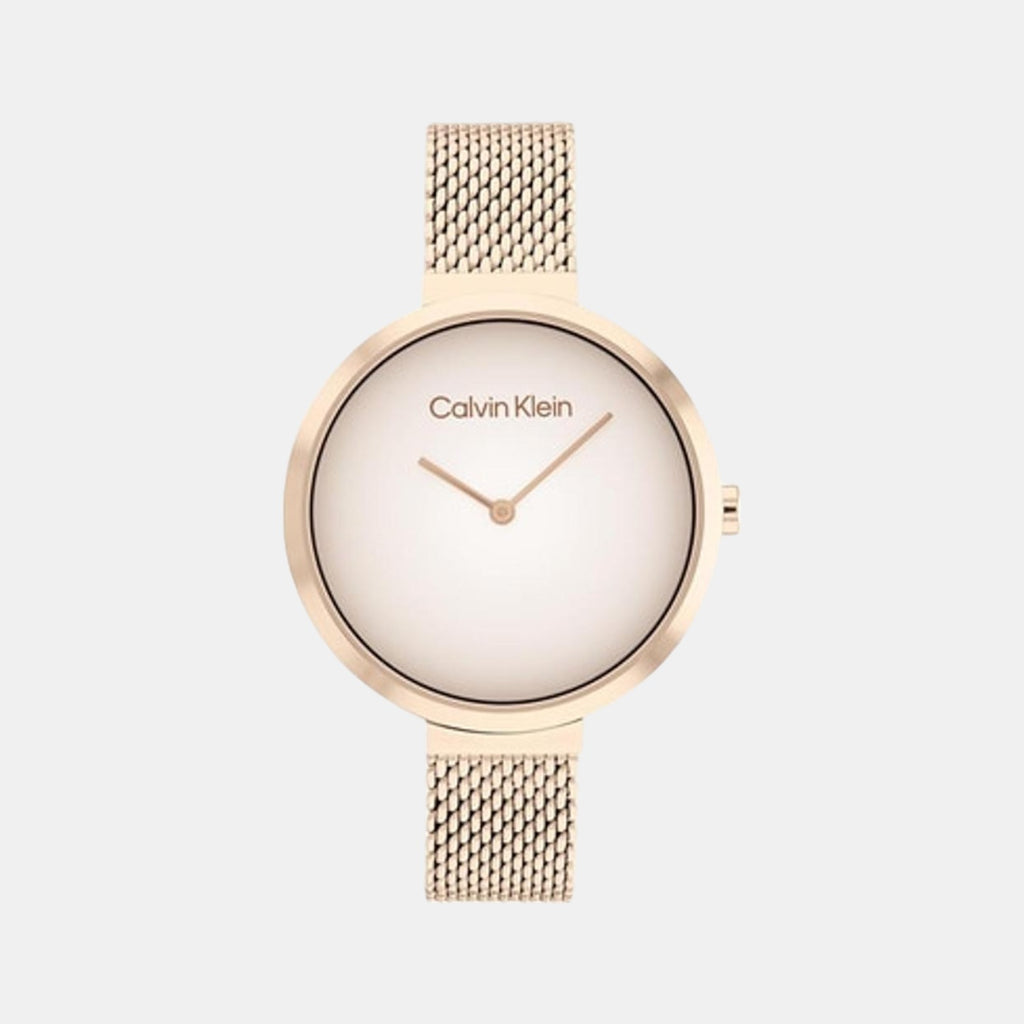 Calvin Klein Round Pink Analog watch