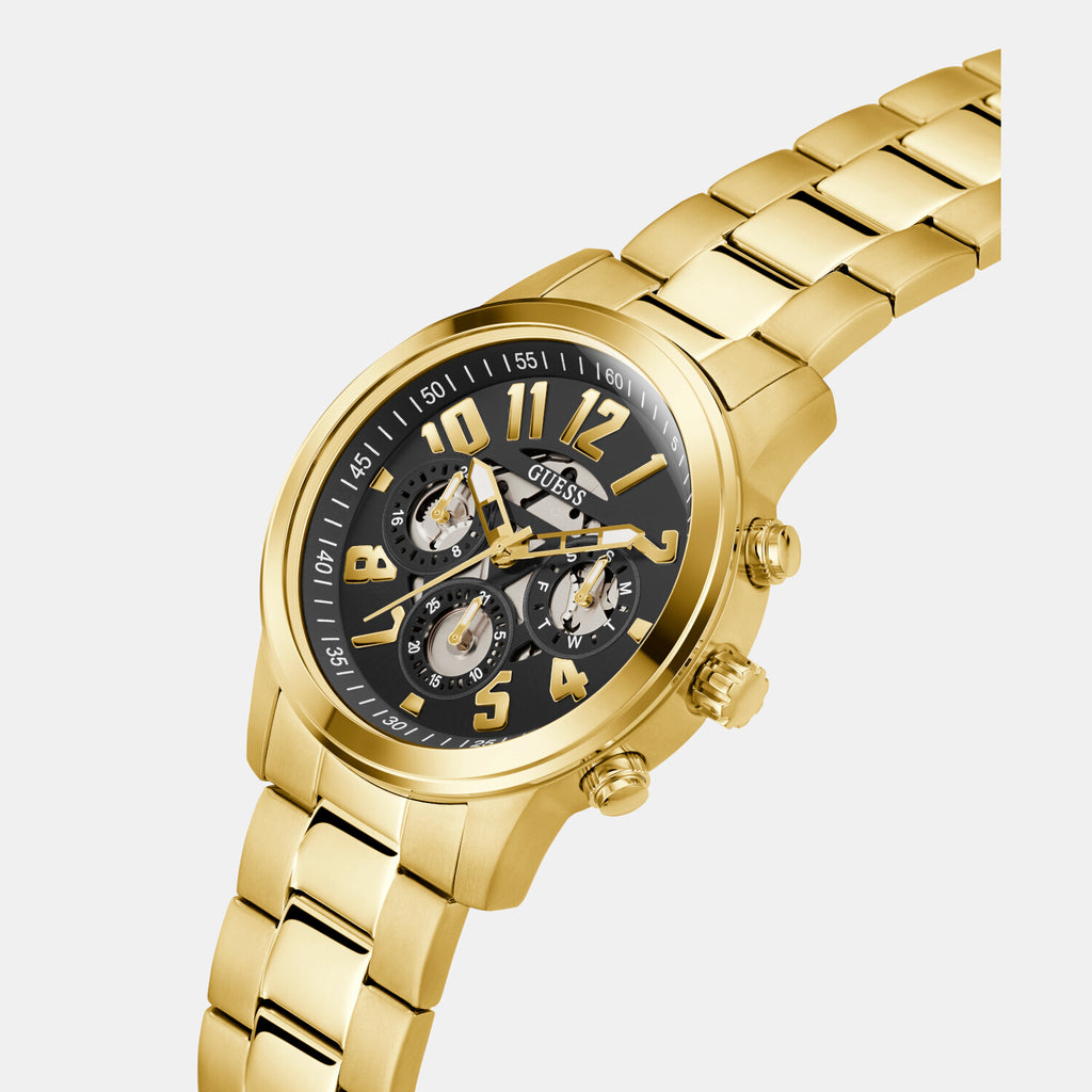 Guess Stainless Steel Round watch