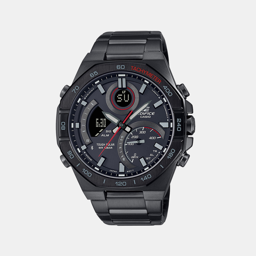 Casio Round Black Analog-Digital watch