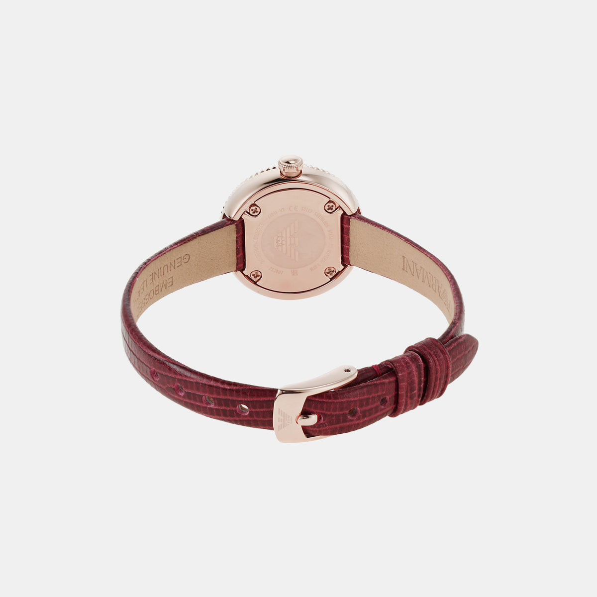Emporio Armani Women Round White watch