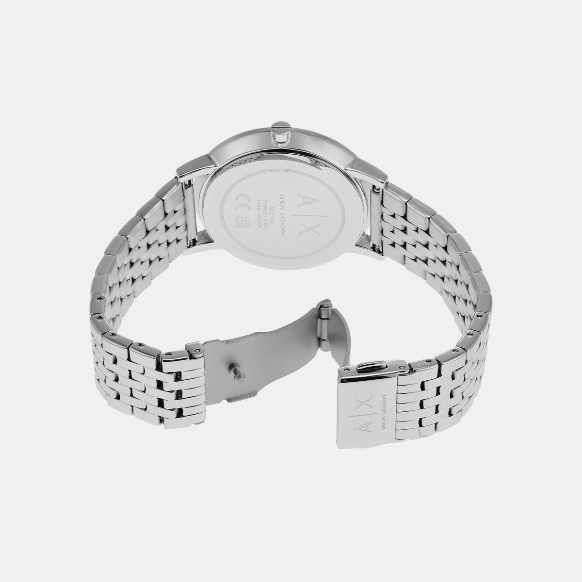 Armani Exchange Stainless Steel Pink watch