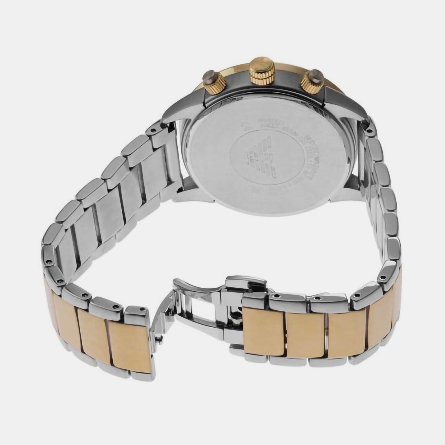 Male Black Multifunction Analog Stainless Steel Watch AR11521