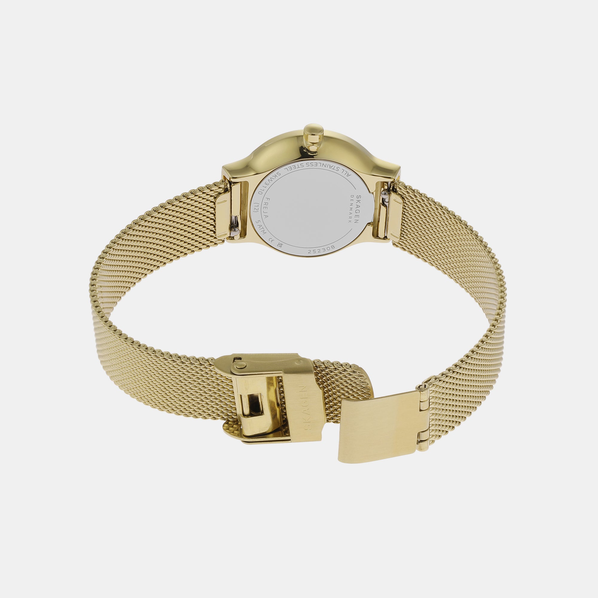Skagen Stainless Steel Gold watch