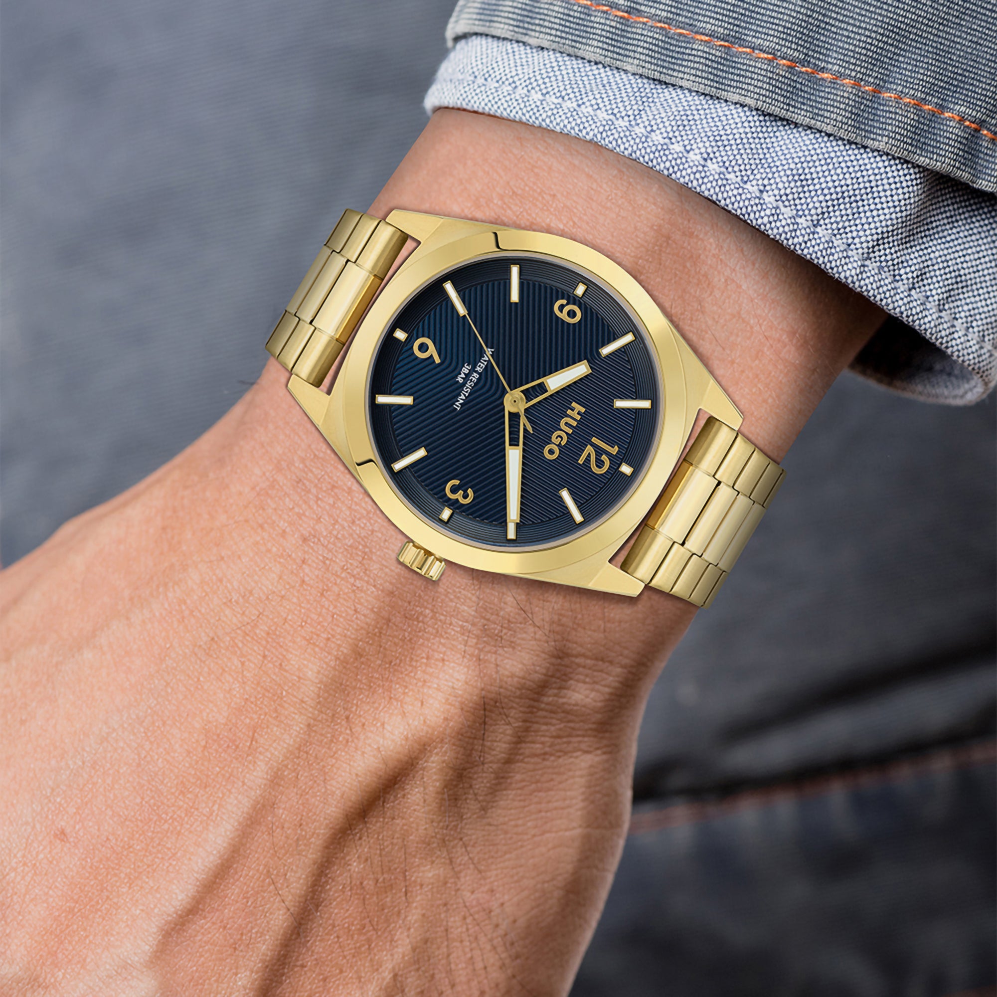 Boss Stainless Steel Round watch