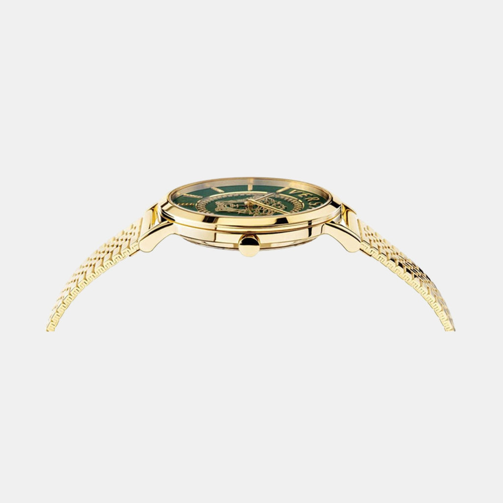 Versace Women Round Green watch