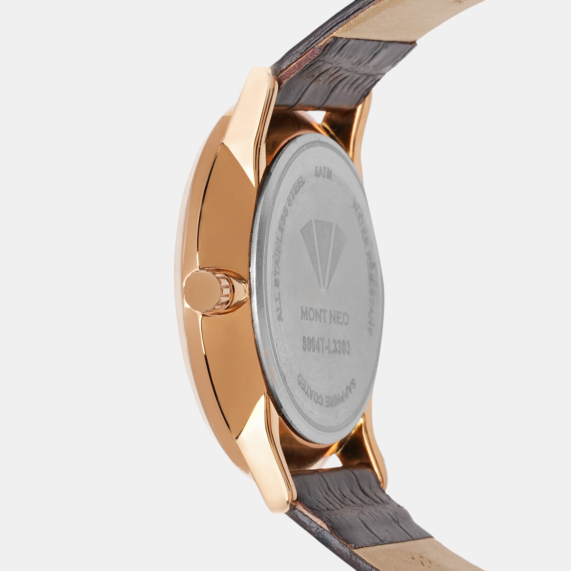 Mont Neo Men Round Silver watch