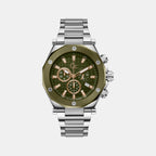 GC Round Green Chronograph watch