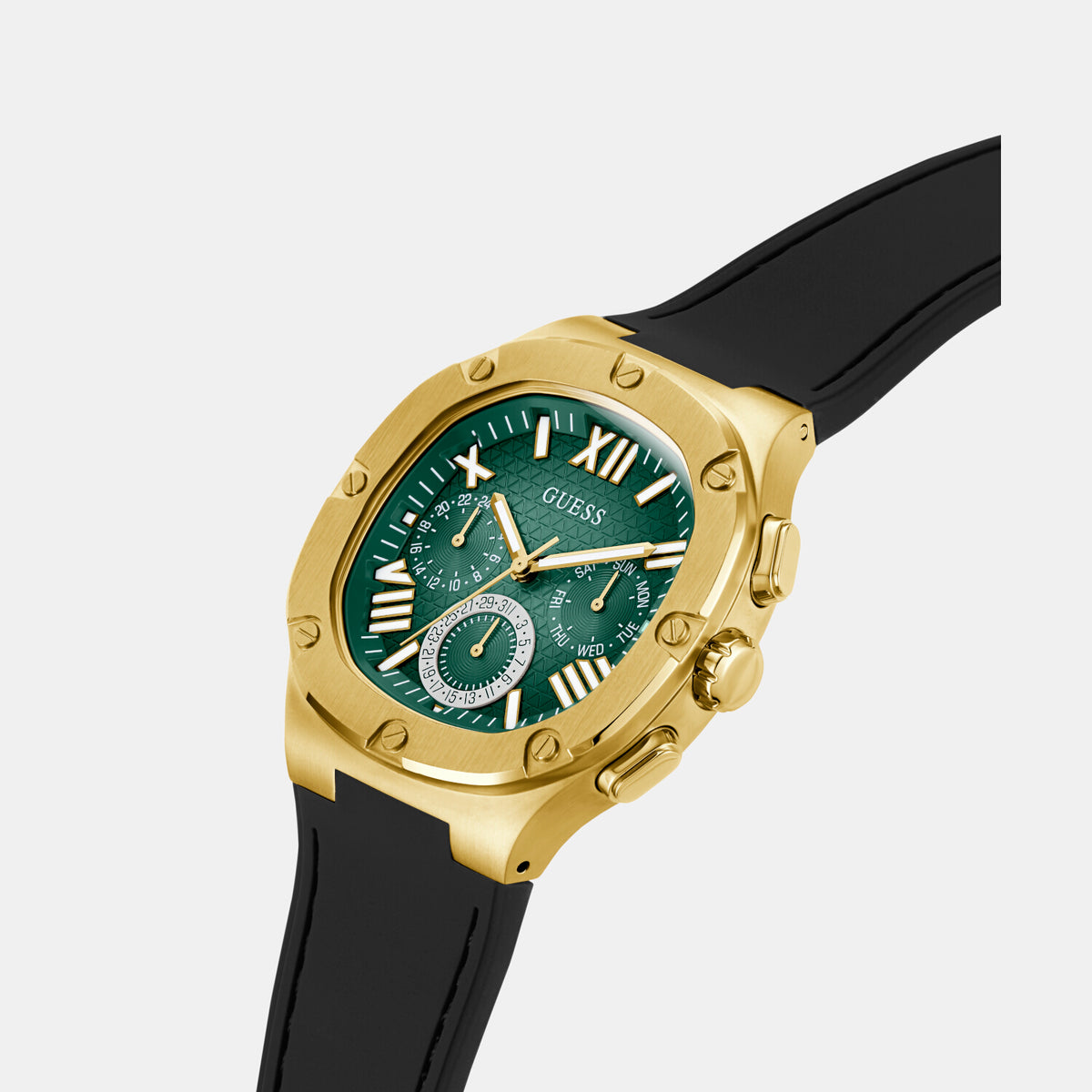Guess Stainless Steel Square watch