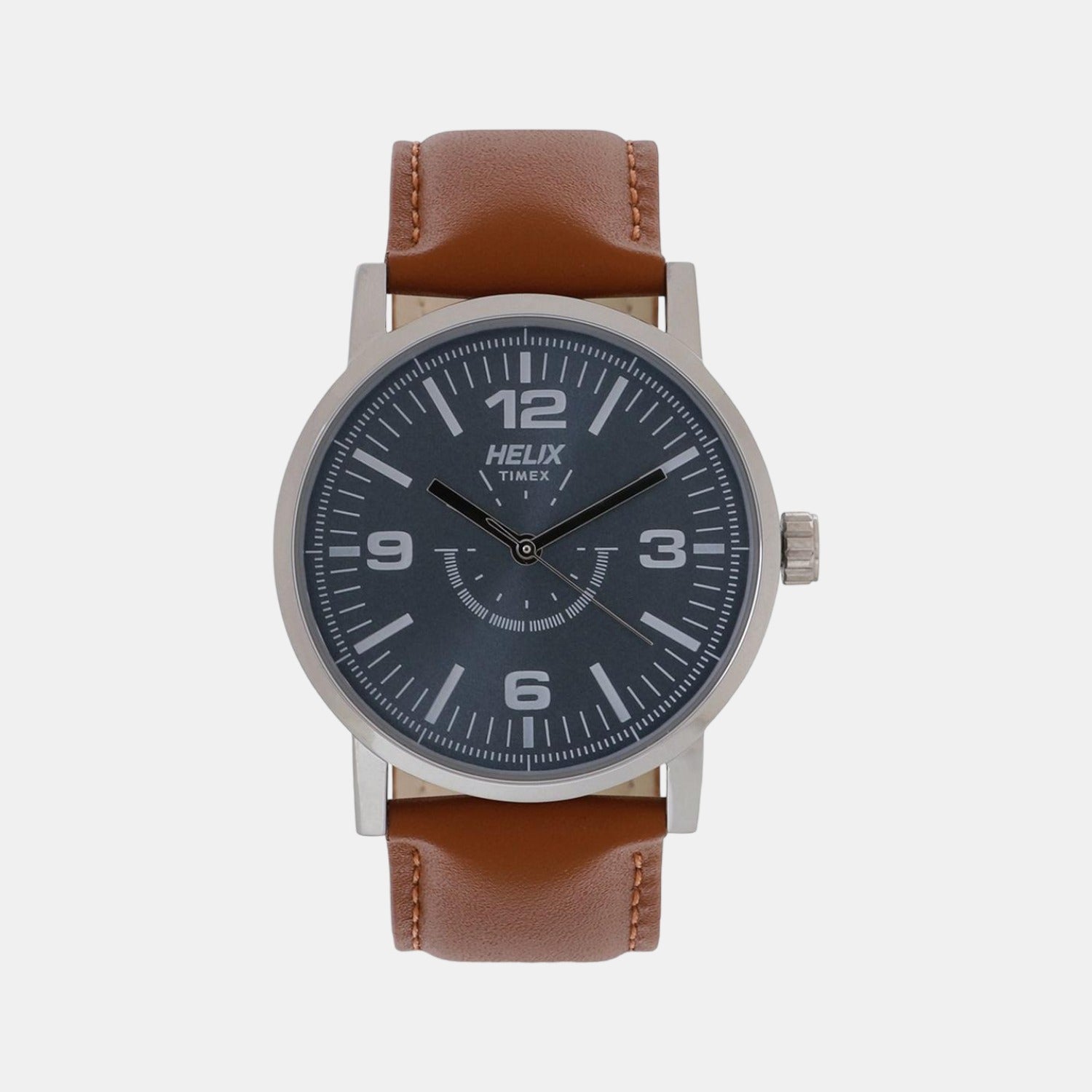 Helix Round Blue Analog watch