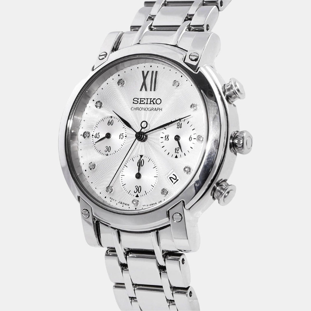 Seiko Stainless Steel Round watch