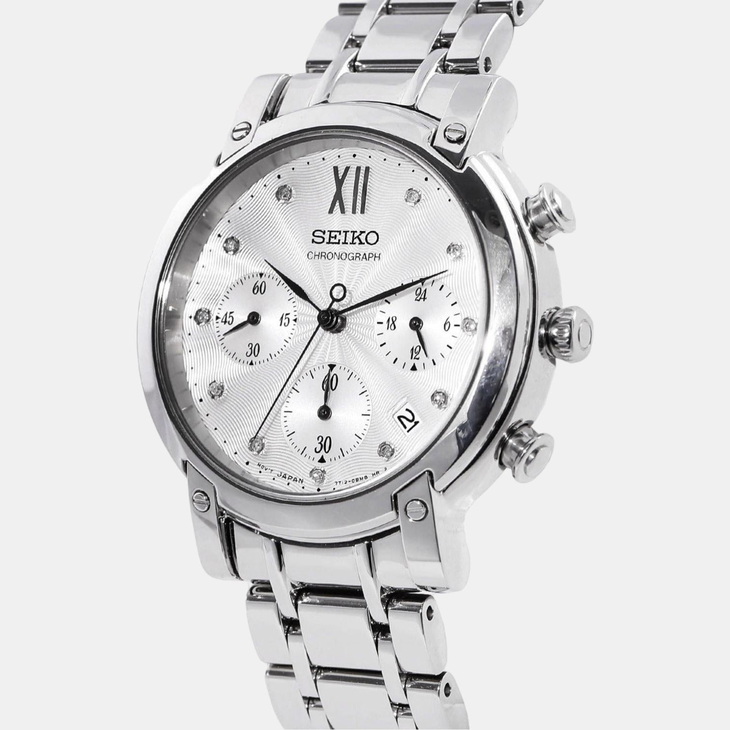 Seiko Stainless Steel Round watch