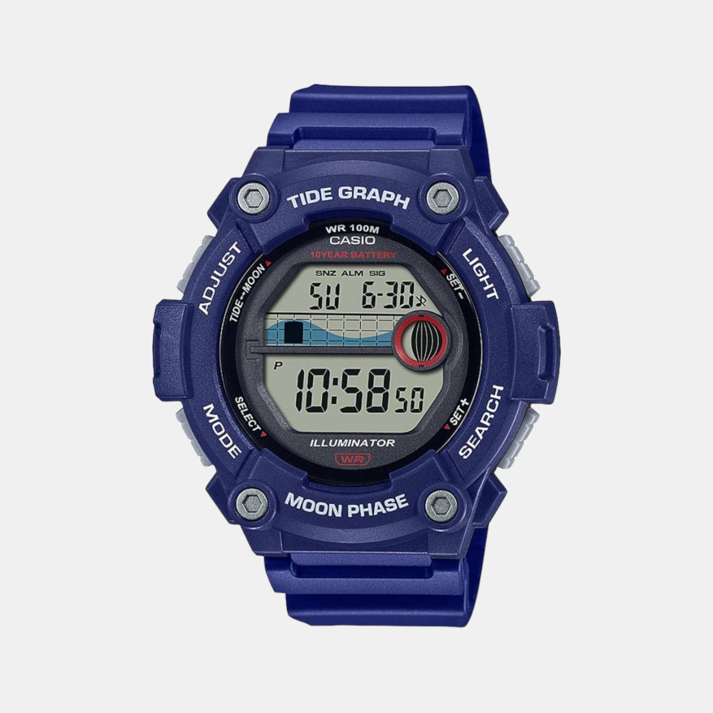 Unisex Digital Resin Watch D252