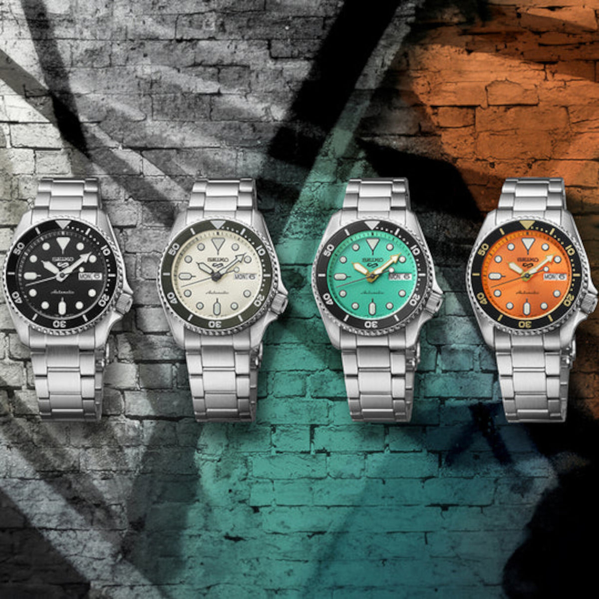 Seiko Stainless steel Round watch