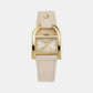 Female Gold Analog Leather Watch ES5280