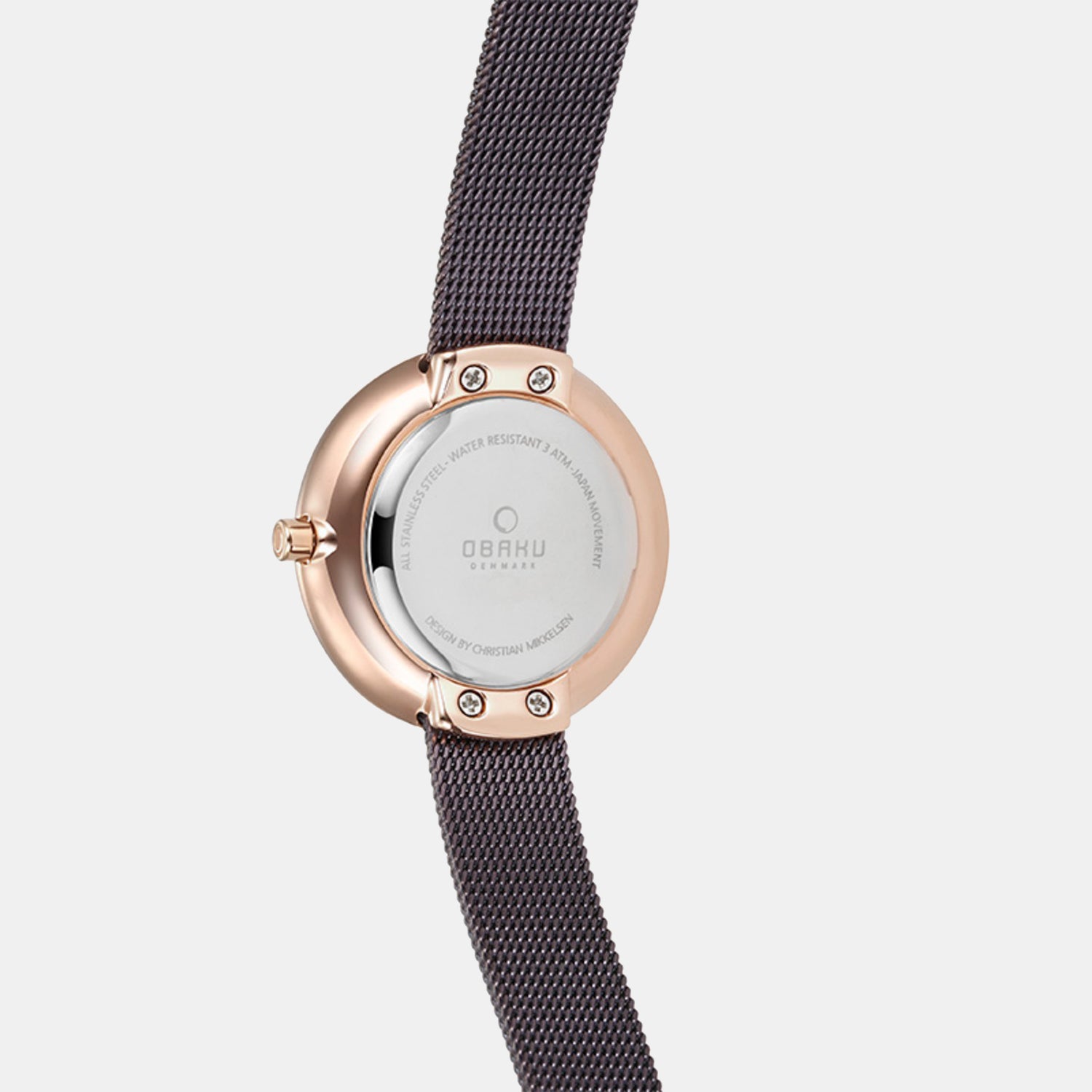 Obaku Brass Round watch