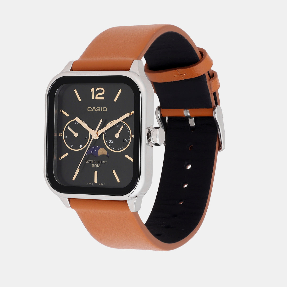 Casio 45 mm Rectangular Quartz watch