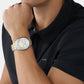 Men's Silver Chronograph Stainless Steel Watch MK8994