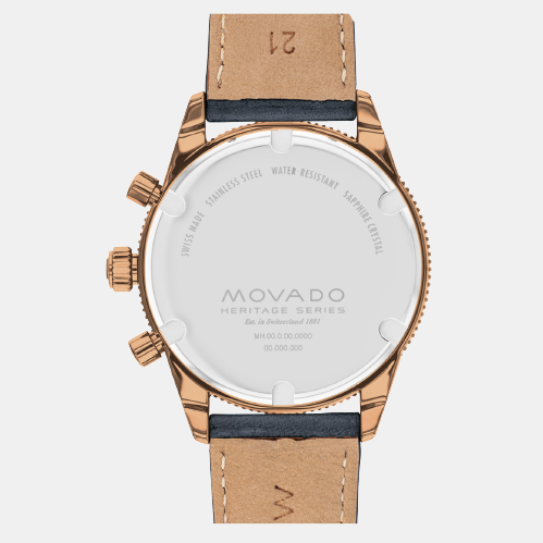 Movado Stainless Steel Round watch