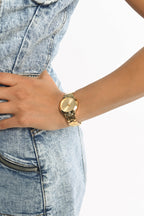 Guess Round Quartz Analog Women watch