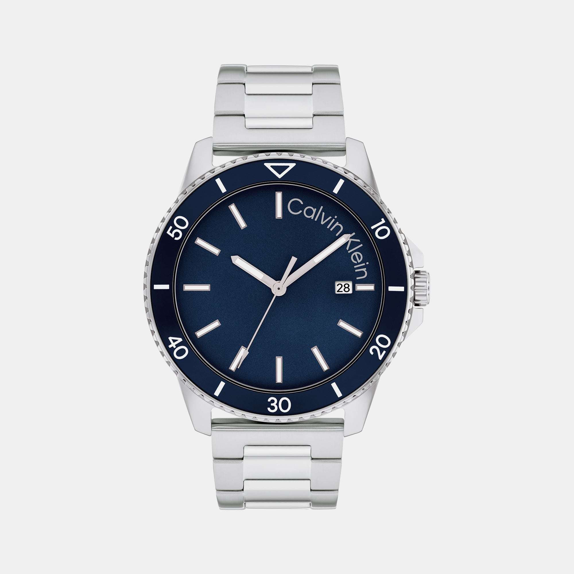 Calvin Klein Round Blue Analog watch