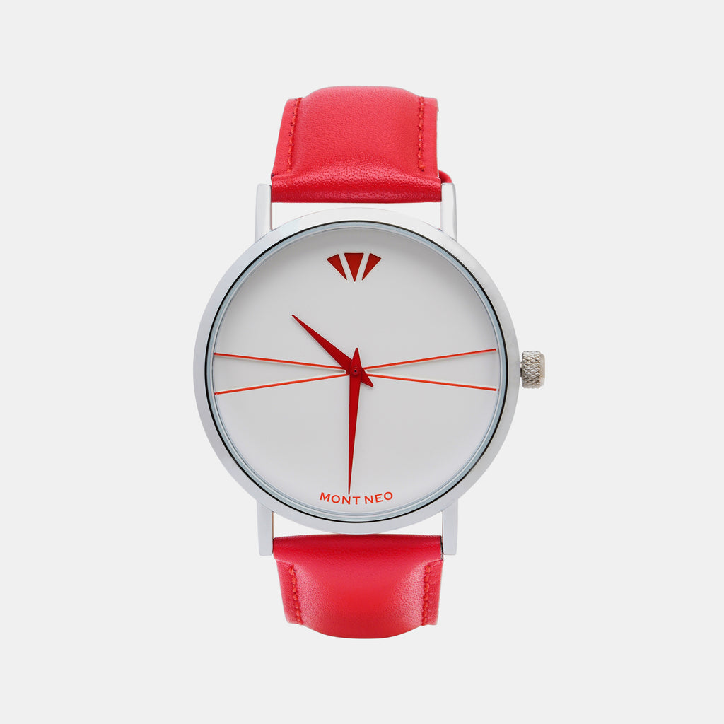 Mont Neo Round Silver Analog watch