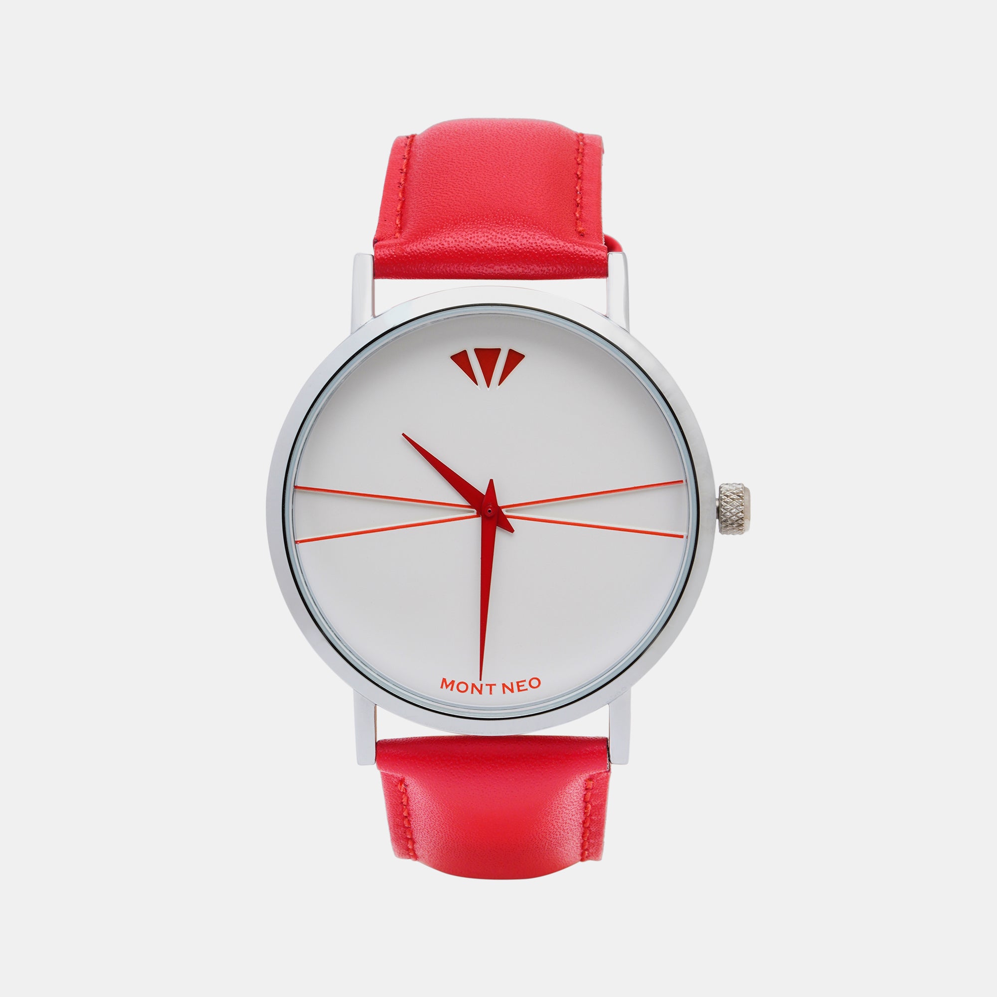 Mont Neo Round Silver Analog watch