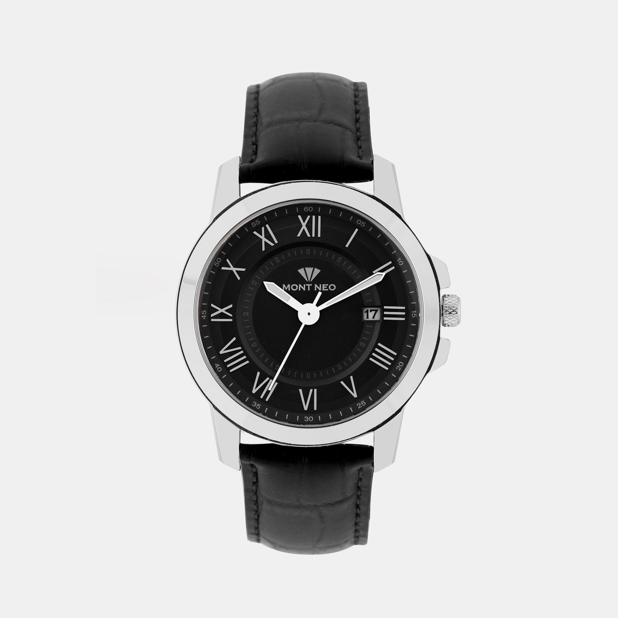 Mont Neo Round Black Analog watch