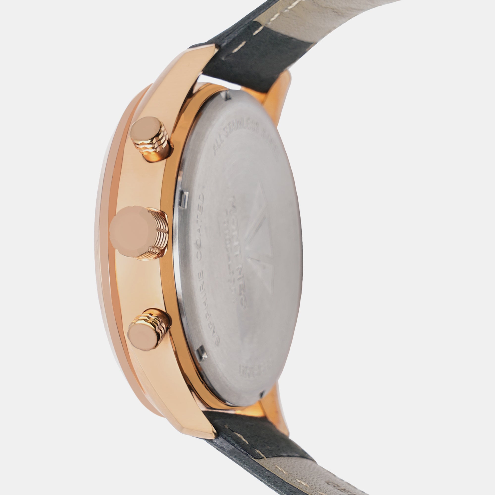 Mont Neo Men Round Blue watch