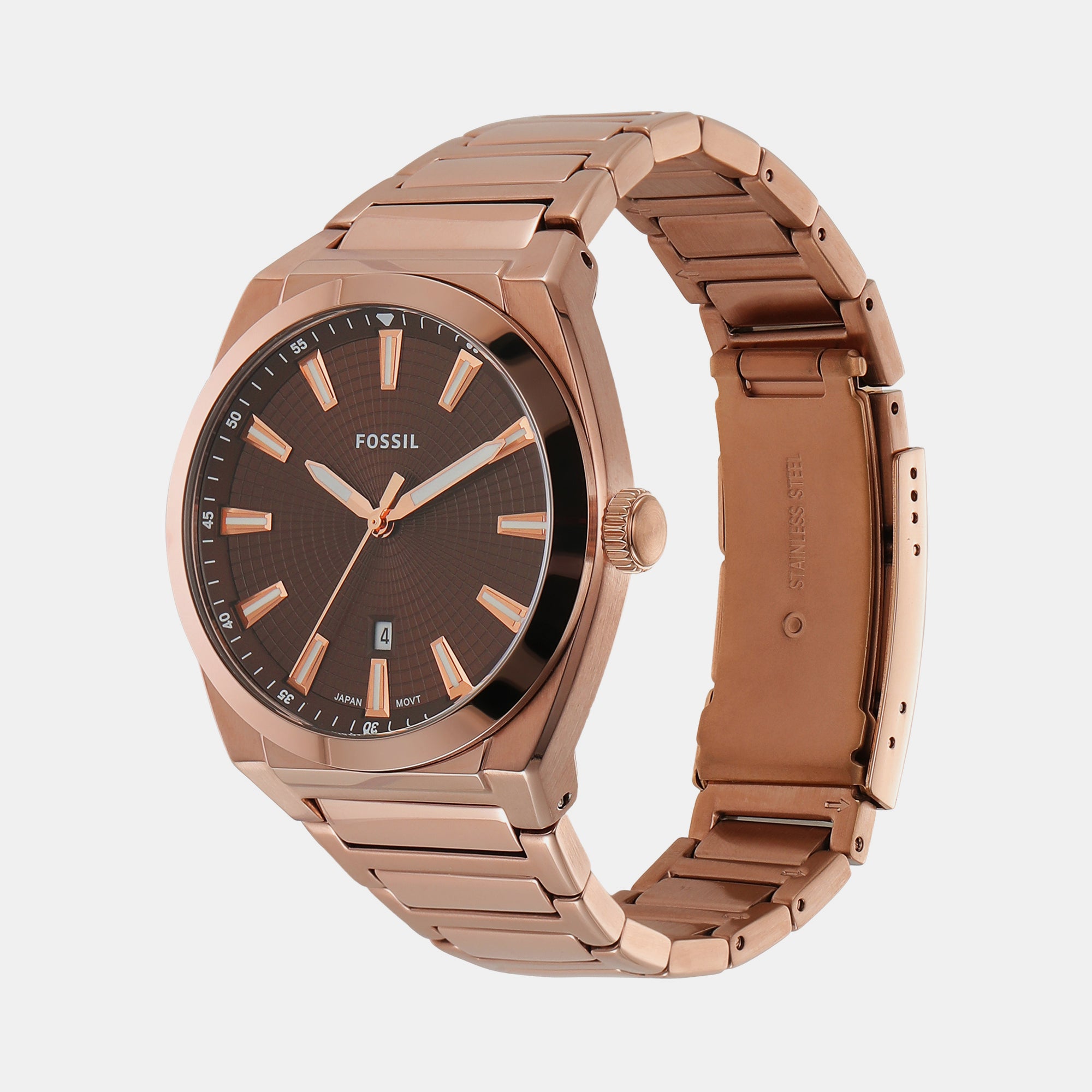 Fossil Men Round Brown watch