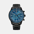 Citizen Round Blue Chronograph watch