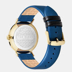 Men Quartz White Dial Chronograph Leather Watch BKPPGF207