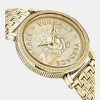 Versace Women Round Gold watch