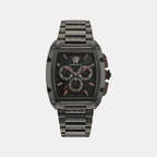 Versace Tonneau Black Chronograph watch