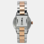 Fashion Men Quartz Black Dial Multi-Function Stainless Steel Watch TWEG19910