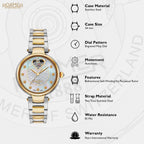 Dreamline I Women Quartz Mother Of Pearl Dial Analog Stainless Steel Watch 557661 47 19 50