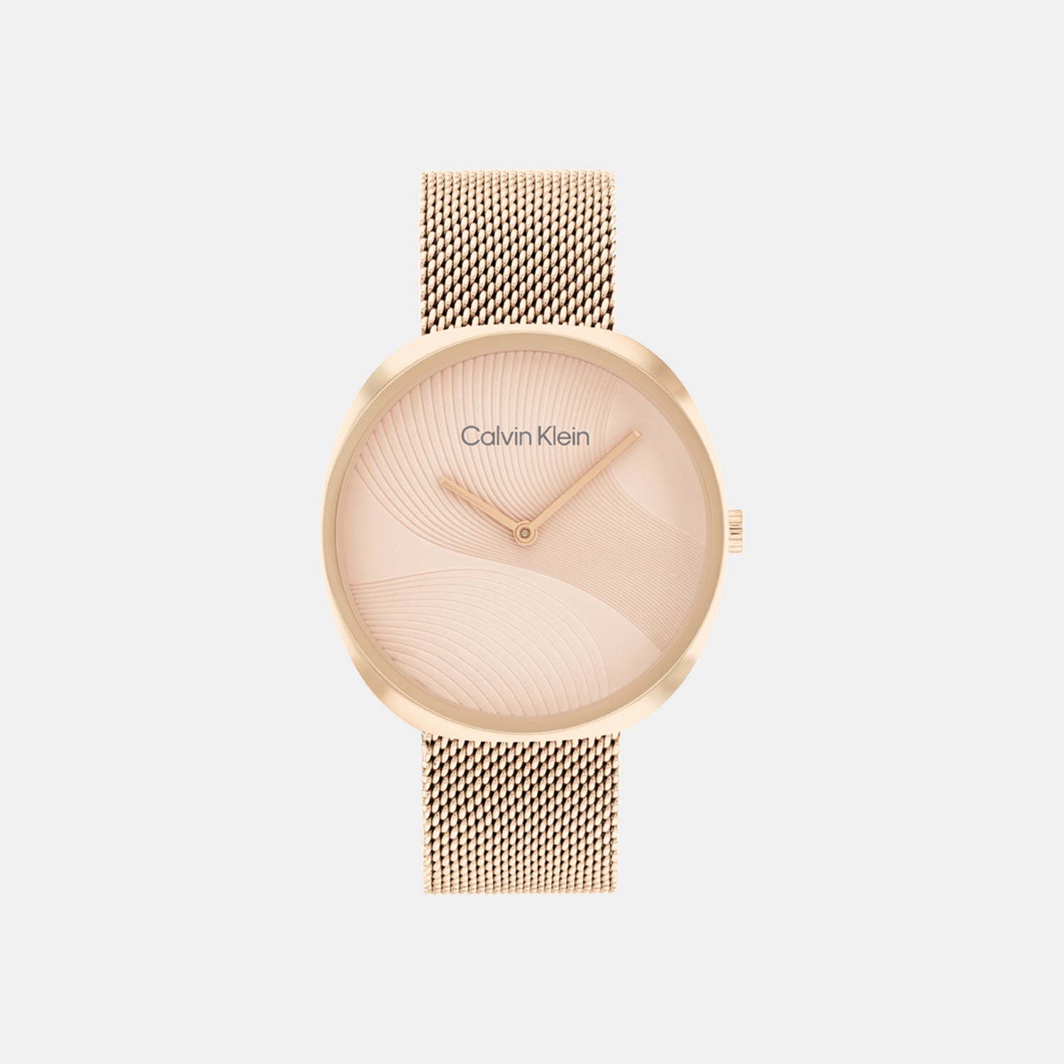 Female Gold Analog Mesh Watch 25200247