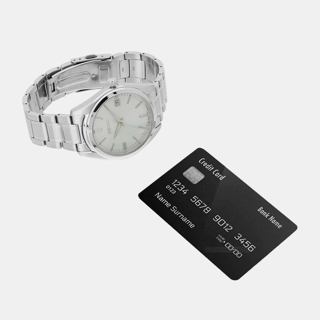 Seiko Stainless Steel White watch