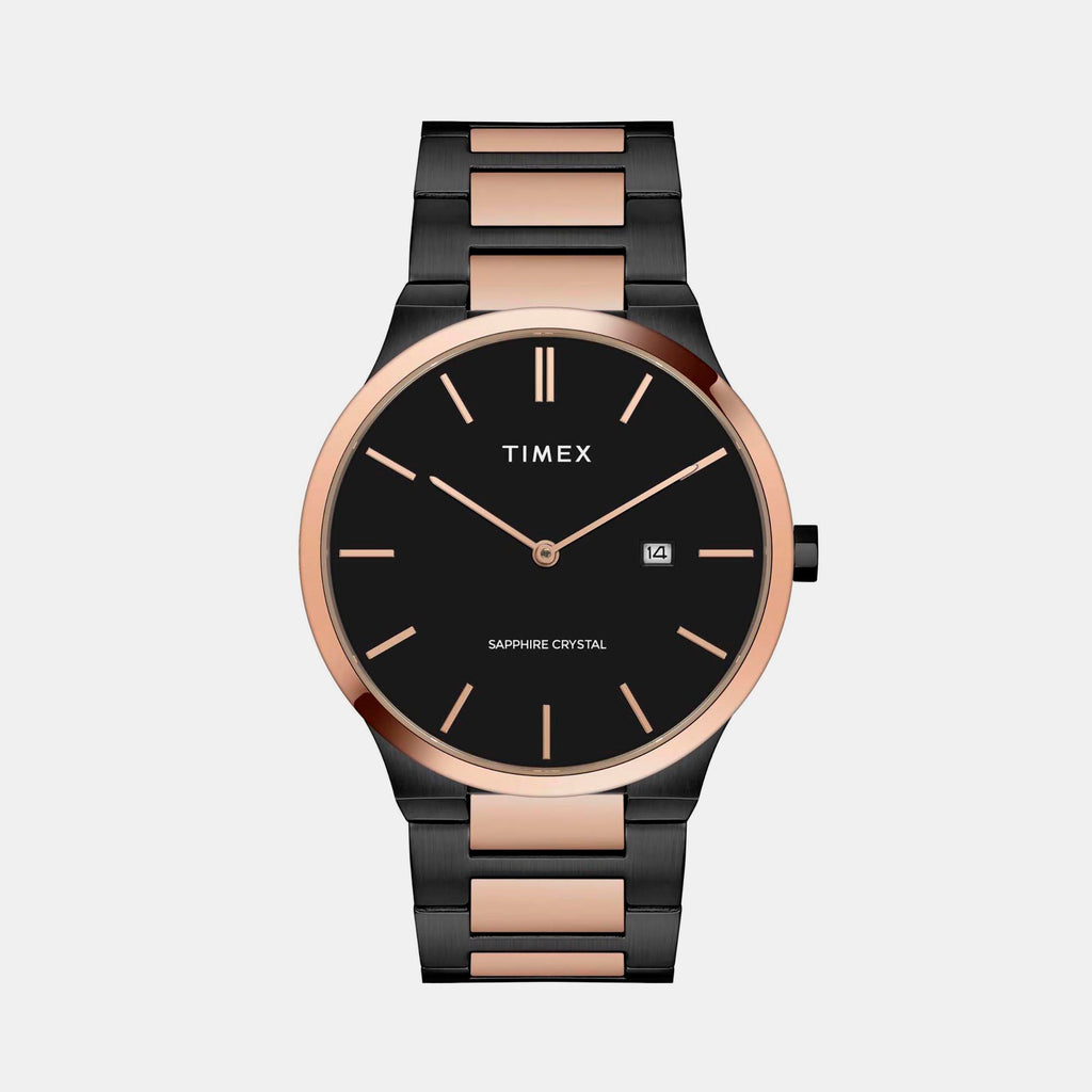 Timex Round Black Analog watch