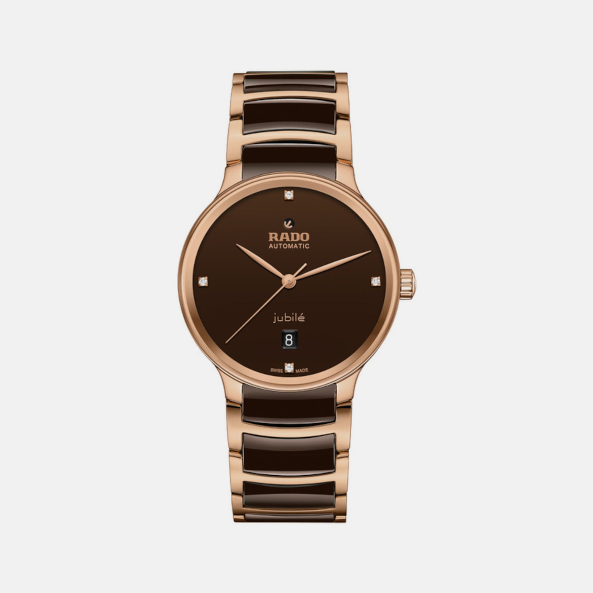 Rado Round Brown Analog watch